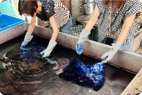紺屋そめかひ 染物体験
