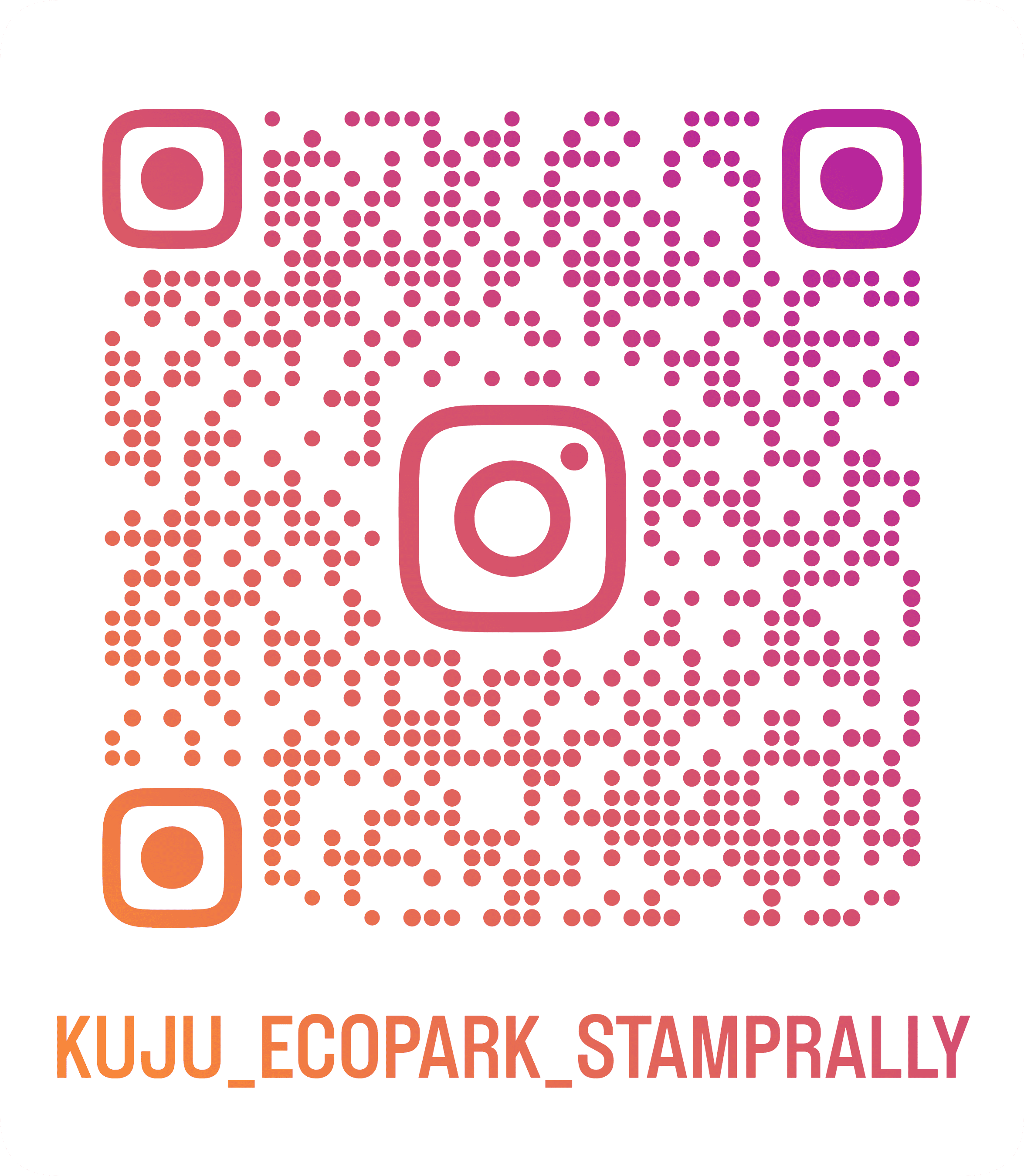 Instagram公式アカウントQRコード