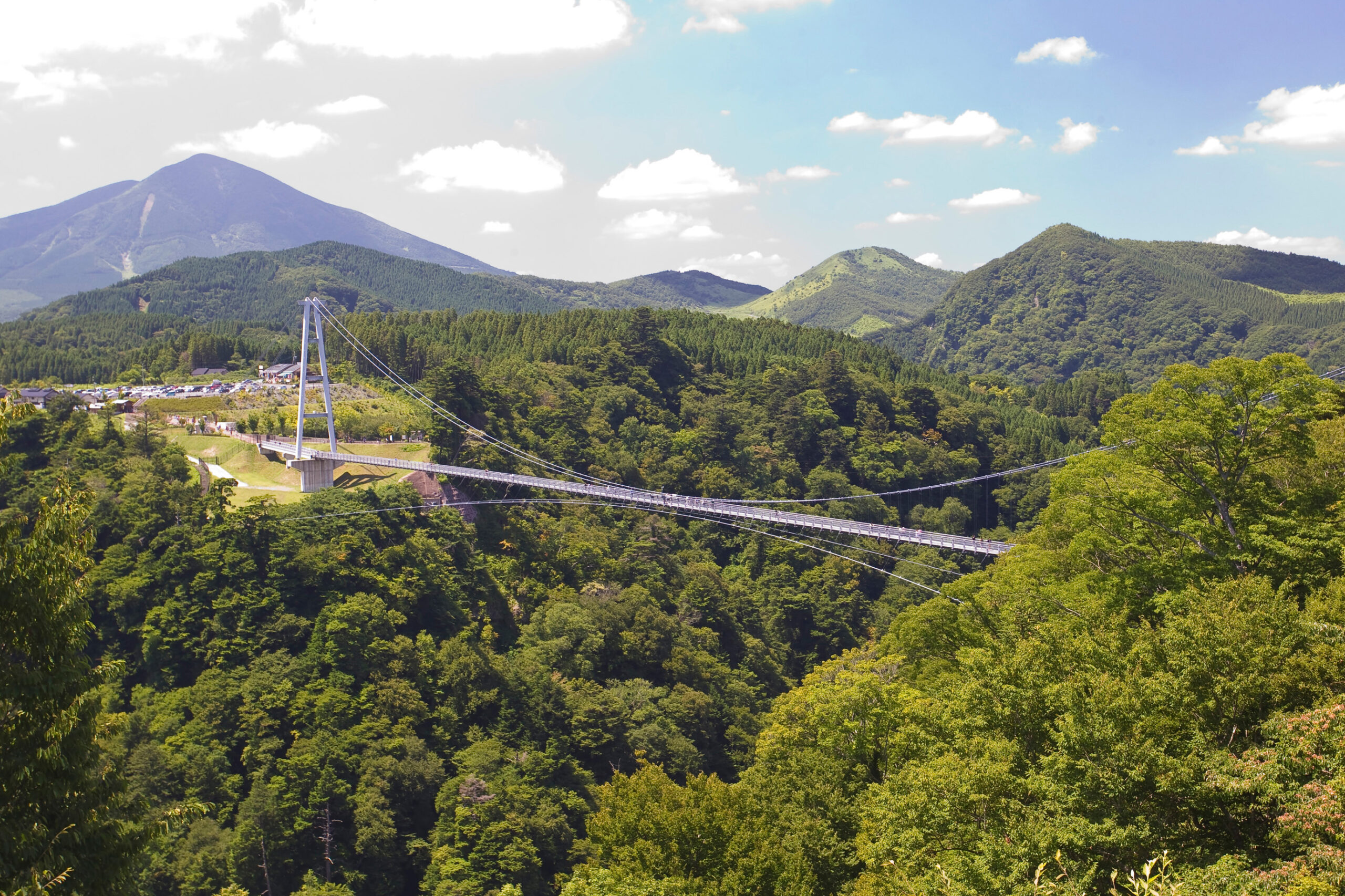 九重“夢”大吊橋　1ptの様子