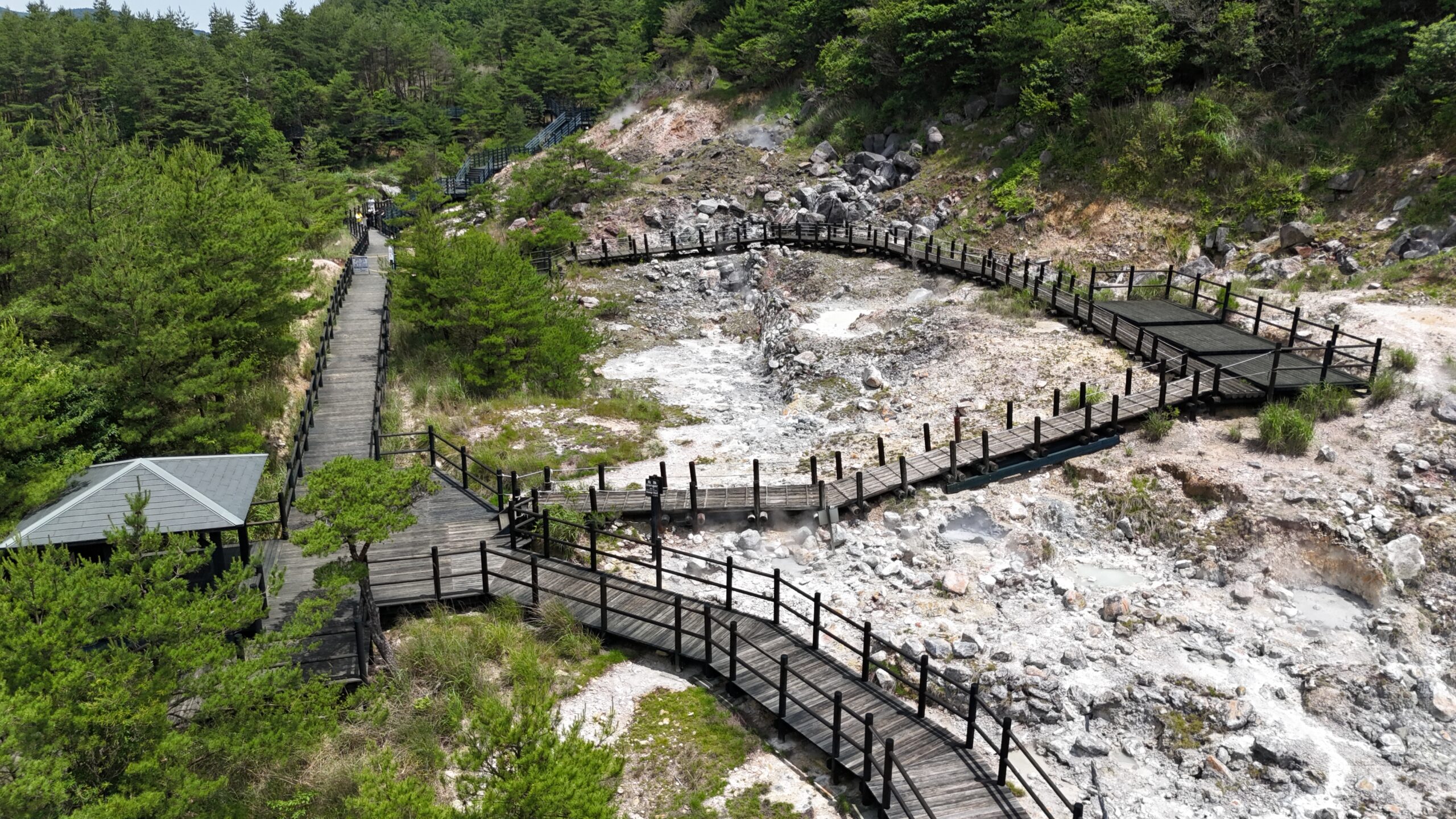 小松地獄　1ptの様子