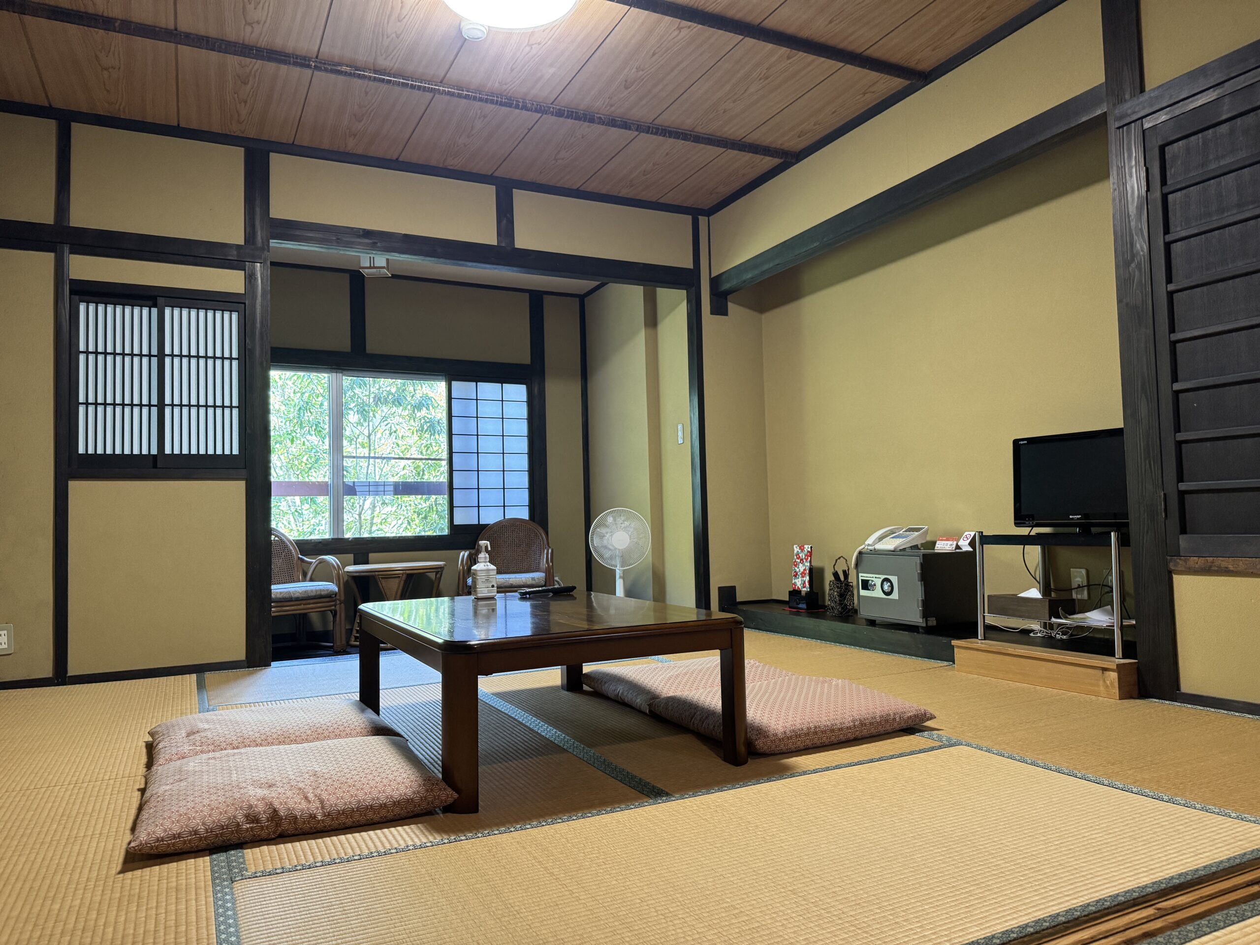 旅館　新清館　3ptの様子