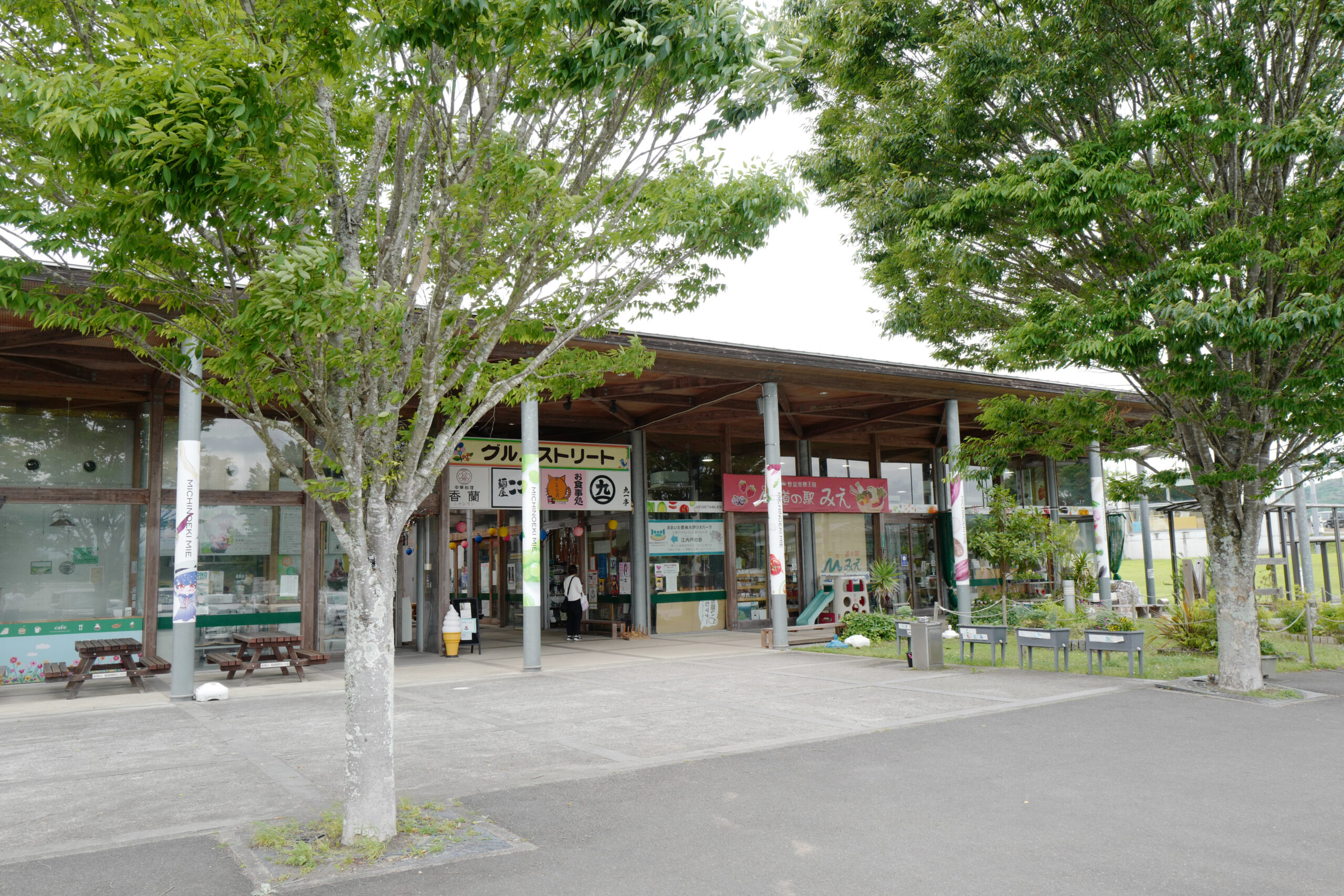 道の駅みえ　1ptの様子